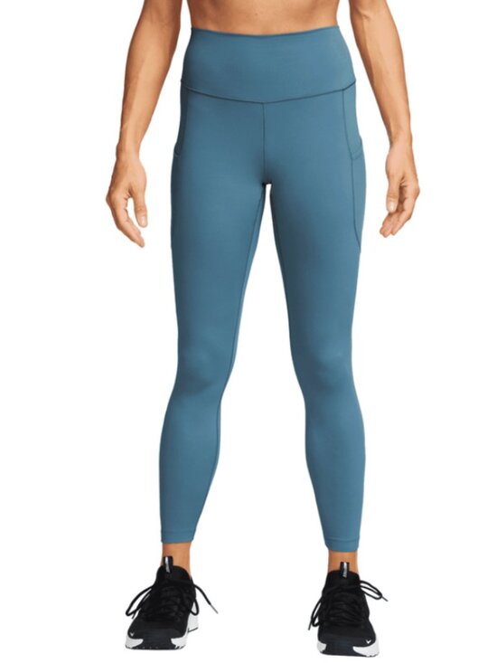 Nike Pants - NIKE One Teal Blue Women's Workout‎ Leggings Pockets Women's Size Small Gym Yoga